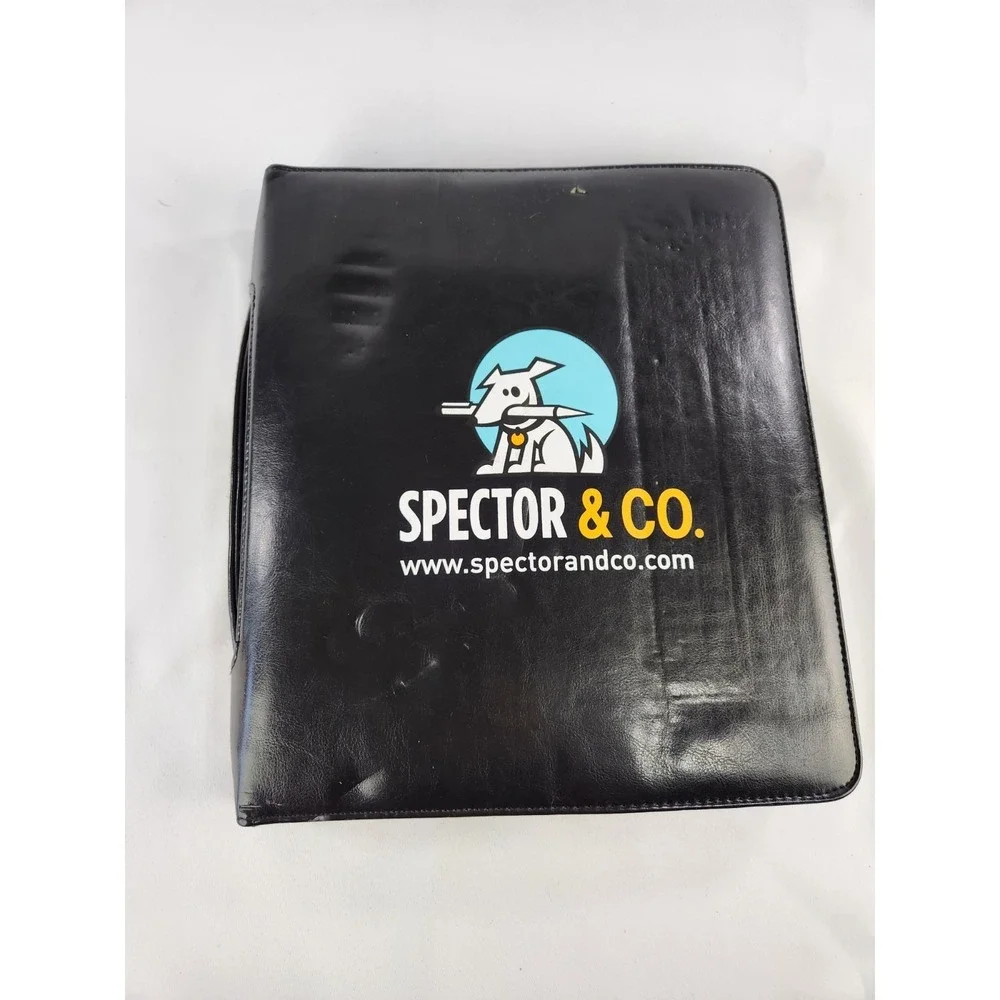 Salesmen sample zipper case Pens Spector & Co. Collection Marker USB Keychains‎